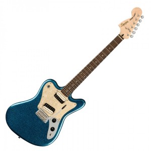 Fender Squier Paranormal Super-Sonic, Laurel Fingerboard, Blue Sparkle